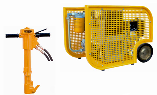 Martillo y equipo hidraulico_TT